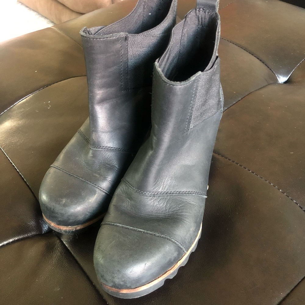 Sorel Ankle Heeled Booties
